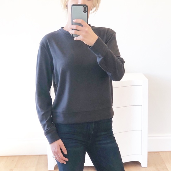 Hazelnut Brown Hacci Crewneck Sweatshirt - Picture 6 of 7